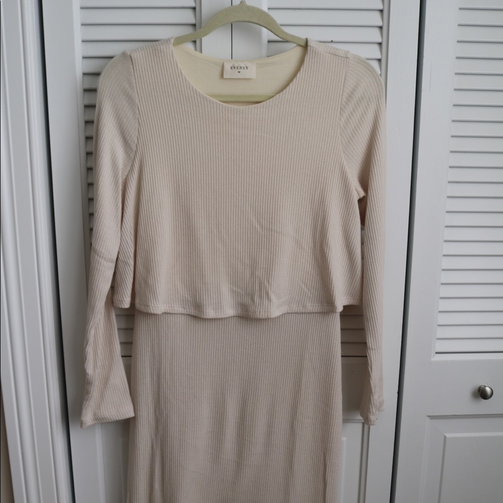 Everly cream dress